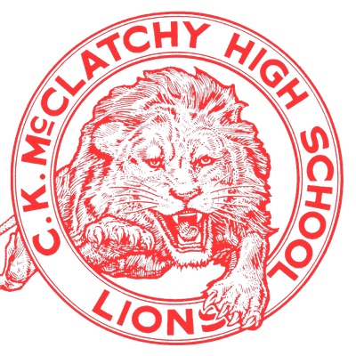 C.K. McClatchy High School Lions Mascot Logo